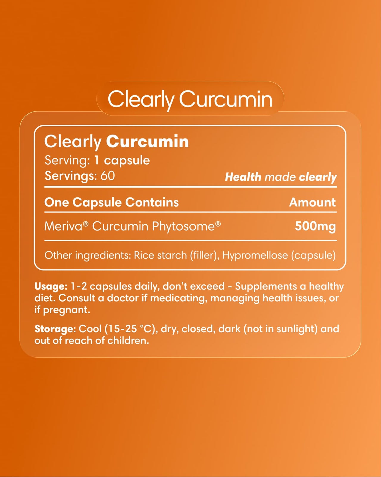  Clearly - Curcumin