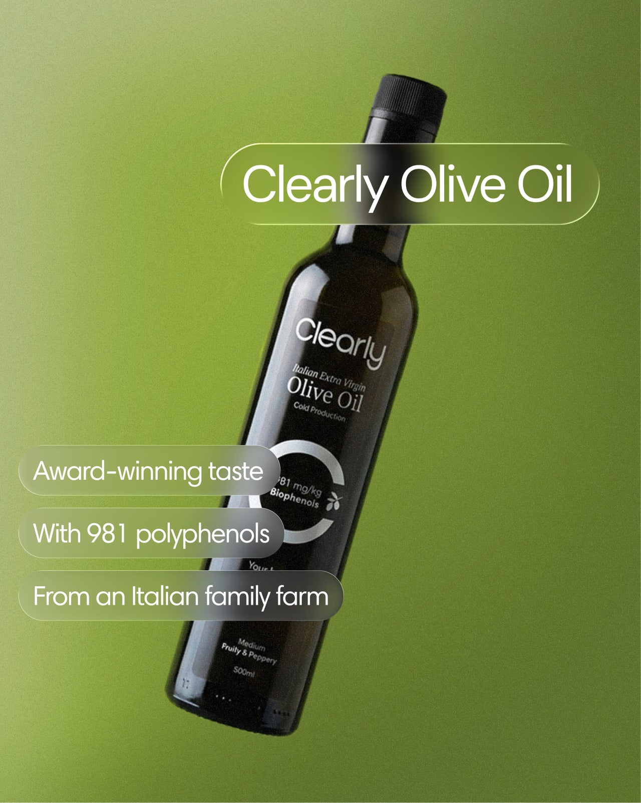  Clearly - Extra Virgin Olive Oil